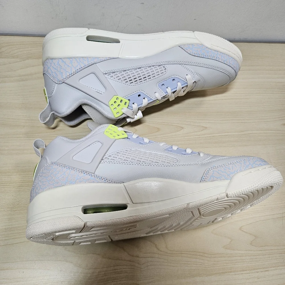 New Jordan Spizike Low Shoes Photon Dust Volt Sail Coconut Milk Mens Size 10